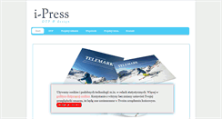 Desktop Screenshot of i-press.pl